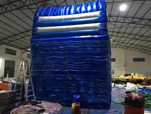 পুলের সাথে পিভিসি বাণিজ্যিক বিনোদন Inflatable জল স্লাইড