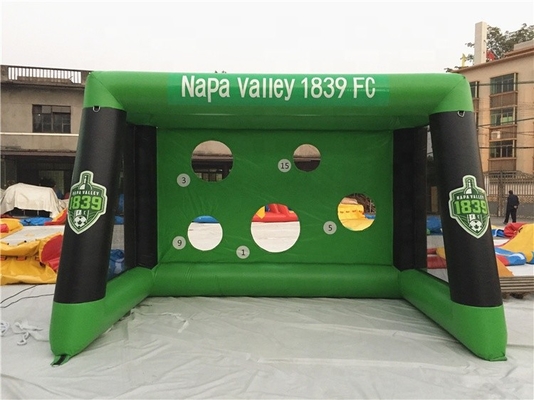 পুলের জন্য 0.9mm PVC ইনফ্ল্যাটেবল স্পোর্টস গেম ওয়াটার পোলো ফুটবল গোল