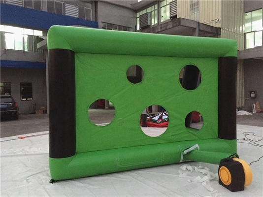 পুলের জন্য 0.9mm PVC ইনফ্ল্যাটেবল স্পোর্টস গেম ওয়াটার পোলো ফুটবল গোল