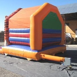 বহিরঙ্গন প্লেটো পিভিসি Tarpaulin Inflatable বাউন্সি কাসল টাইগার হেড