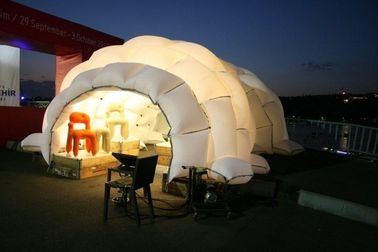 বায়ুসংক্রান্ত গ্যালারি Inflatable তাঁবু কমার্শিয়াল আলো ঘটনা জন্য প্রস্ফুটিত গার্ডেন তাঁবু