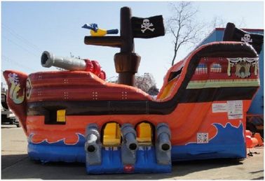 পিয়ারেট জাহাজ স্লাইড Inflatable কম্বো জাম্পিং হাউস জন্মদিন পার্টি জন্য