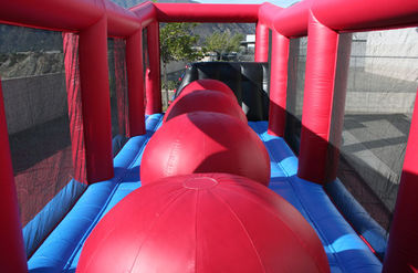 গোলক ওয়াইপ আউট বিগ Baller Inflatable ইন্টারেক্টিভ গেম খেলার মাঠ জন্য Brige ওয়াক