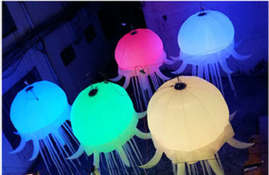 কাস্টমাইজড Inflatable বিজ্ঞাপন পণ্য LED Inflatable ঝুলন্ত বেলুন