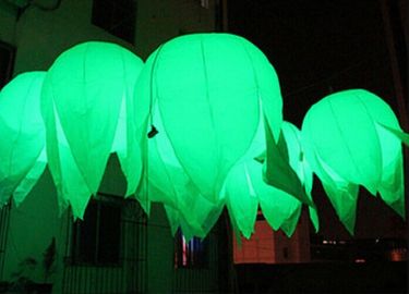 কাস্টমাইজড Inflatable বিজ্ঞাপন পণ্য LED Inflatable ঝুলন্ত বেলুন