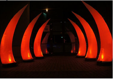 সান্ধ্য পার্টি Red Tusk প্রকার জন্য সুন্দর সেতু LED Inflatable আলোর