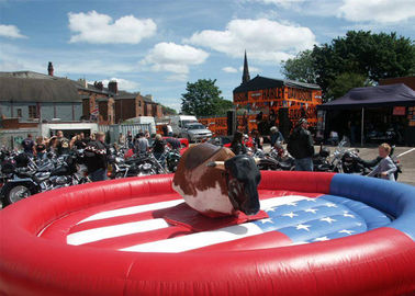 Rodeo বুল / খেলার মাঠ সরঞ্জাম জন্য Bronco Inflatable স্পোর্টস গেম Bucking