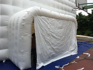 ইভেন্ট / পার্টি জন্য টেকসই সুপার জায়েন্ট Inflatable তাঁবুর হোয়াইট এয়ার বিল্ডিং গঠন