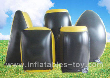 পেশাদার Inflatable স্পোর্টস গেমস, 0.55 পিভিসি উপাদান সঙ্গে Inflatable পেইন্টবল বাংকার