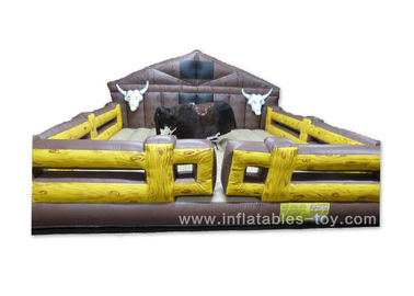 বাণিজ্যিক Inflatable স্পোর্টস গেম রাইডিং মেশিন পার্ক জন্য Inflatable মেকানিক্যাল বুল