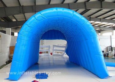 বড় নীল কালো আমেরিকান RAIDers Inflatable ফুটবল হেলমেট টানেল