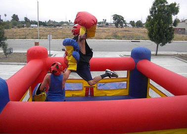 উত্তেজনাপূর্ণ Inflatable ক্রীড়া গেম কিডস Inflatable বাউন্সি বক্সিং রিং
