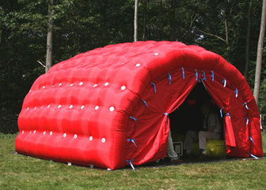 লাল বহিরঙ্গন বহিরঙ্গন তাঁবুর, পিভিসি উপাদান সঙ্গে গাড়ির জন্য জায়েন্ট Garge Inflatable তাঁবু