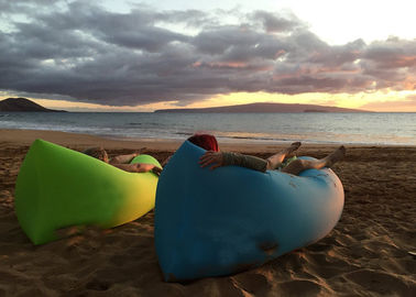14 রং ফ্যাশন ফাস্ট Inflatable Laybag Speeping ব্যাগ, পোর্টেবল নাইলন ঘুমের বিছানা Lazy ব্যাগ