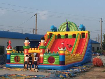 পিভিসি উপাদান শিশু Inflatable খেলার মাঠ স্লাইড কাসল প্রকার বাউন্সি কাসল গেম
