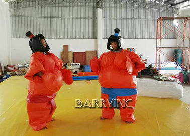 পার্টি রেস্টলিং অভিনব পোষাক প্রাপ্তবয়স্ক Inflatable মডেল সুমো পোষাক ব্যাটারি সঙ্গে মামলা