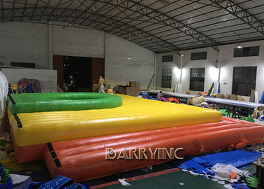 স্পেন বাণিজ্যিক গ্রেড পিভিসি Inflatable বিচ ভলিবল Bossaball আদালত বেঞ্চ জন্য