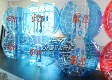 টেকসই স্বচ্ছ Inflatable বুদ্বুদ সকার 1.5 মিটার 100% টিপিইউ 1 মিমি বেধ