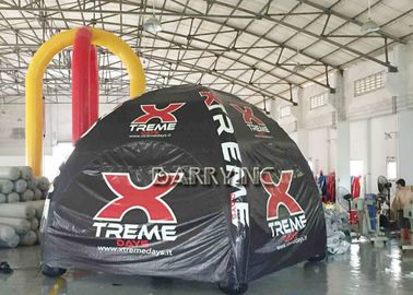 কাস্টম Inflatable এয়ার তাঁবু / লোগো মুদ্রণ সঙ্গে বিজ্ঞাপন Inflatable ইভেন্ট তাঁবু