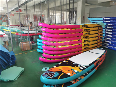 365lbs Inflatable SUP বোর্ড ওয়াটার স্পোর্ট সার্ফ স্ট্যান্ড আপ প্যাডেল বোর্ড কাস্টমাইজড রঙ