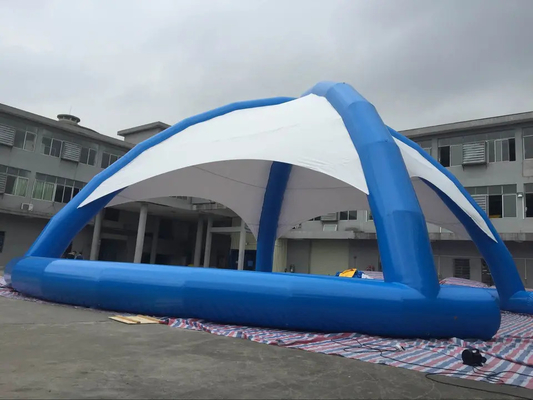 Pvc Tarpaulin জলরোধী বিজ্ঞাপন inflatable তাঁবু গাড়ি ভাড়া জন্য বড় তাঁবু দেখান