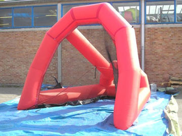 পিভিসি Tarpaulin Inflatable ক্রীড়া গেম গল্ফ নেট / গল্ফ লক্ষ্য / গল্ফ অনুশীলন ক্যাজ