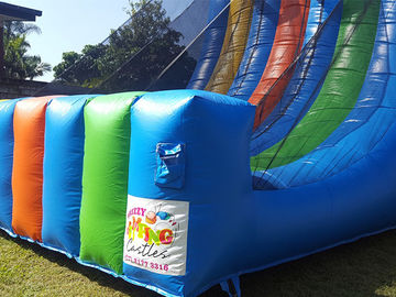 0.55 পিভিসি Tarpaulin Inflatable ইন্টারেক্টিভ গেম দৈত্য Inflatable বাস্কেটবল Hoop