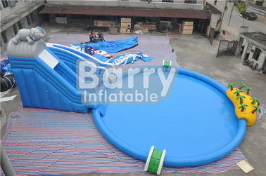 বাচ্চাদের জন্য কাস্টমাইজড বিগ হাতি Inflatable বহিরঙ্গন পরিচর্যা পার্ক সরঞ্জাম