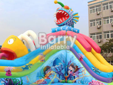 শিশুদের জন্য গরম সামার আউটডোর কারজী Inflatable পিরানহা Amusment পার্ক সরঞ্জাম