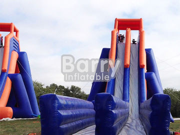 0.55 মিমি পিভিসি বাণিজ্যিক গ্রেড জায়েন্ট Inflatable স্লাইড বহিরঙ্গন জন্য সহজ সেটআপ