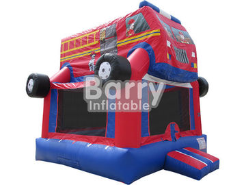 মন্থর ট্রাক Inflatable জাম্পিং হাউস EN71 অনুমোদন কিডস বাউন্স বাড়ির উঁচুতে