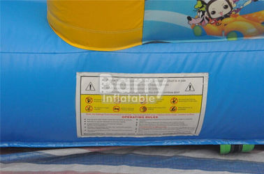 Inflatable মজা শহর কাসল থিম এমিউশন পার্ক Inflatable খেলার মাঠ সরঞ্জাম