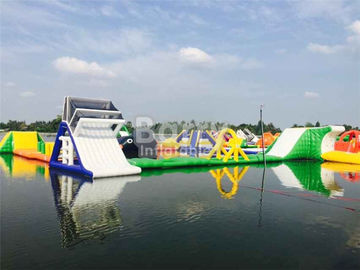 Seels থিম Inflatable ভাসমান জল পার্ক টেকসই Inflatable বিনোদন পার্ক