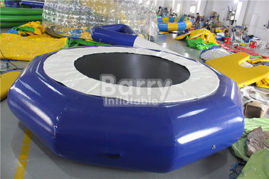 শিশুদের জন্য খোলা জল কাস্টমাইজড আকার টেকসই inflatable ভাসমান জল ট্রামপোলিন