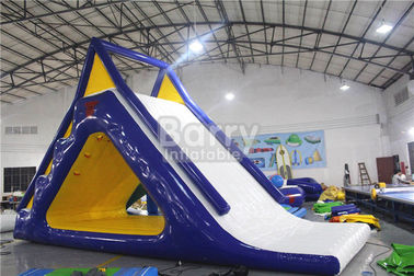 EN14960 পিভিসি Tarpaulin দৈত্য Inflatable ভাসমান জল পার্ক / জল খেলা সামার