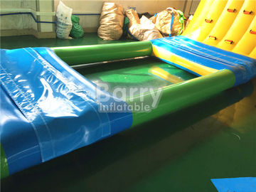 তাপ ঢালাই প্রসারণযোগ্য জল খেলনা দৈত্য কিডস ভাসমান Inflatable জল বিরতি কোর্স