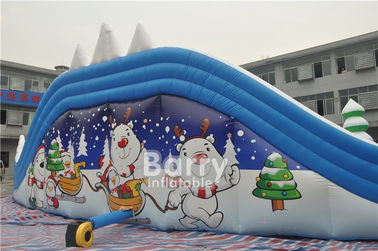 কাস্টমাইজড Seals দাঁত Inflatable স্লিপ এন স্লাইড গ্রীষ্ম জল স্লাইড উজ্জ্বল