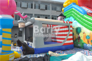 খালেদা / ইন্ডোর পাইরেট কিডস Inflatable বাউন্সার জাম্পিং ঘর ফেইড প্রুফ