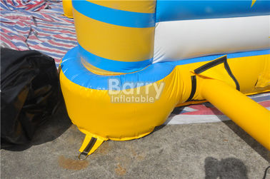 বাড়ি / খেলার মাঠ জন্য বাণিজ্যিক Inflatable বাউন্সার পশু হাতির স্পেস Moonwalk