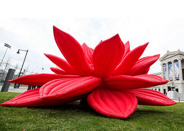 সুন্দর কাস্টমাইজড Inflatable আলোর সজ্জা নেতৃত্বে Inflatable ফুল