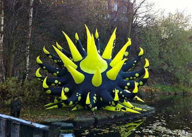 পিভিসি Tarpaulin উপাদান সঙ্গে বিবাহ সজ্জা জন্য 8m আলংকারিক inflatable ফুল