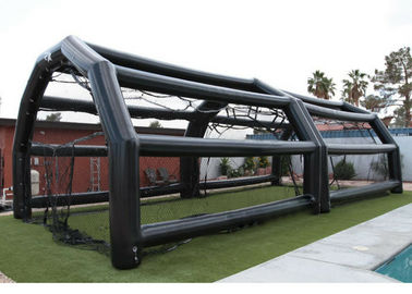 টেকসই পিভিসি আউটডোর Inflatable তাঁবু / বেসবল Inflatable ব্যাটিং Cages