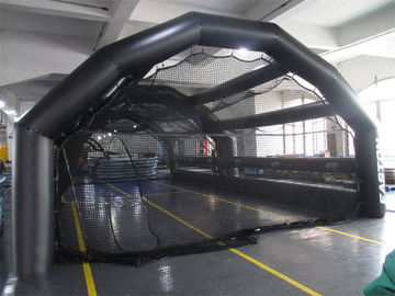 টেকসই পিভিসি আউটডোর Inflatable তাঁবু / বেসবল Inflatable ব্যাটিং Cages