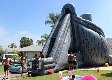 দৈত্য Inflatable স্লাইড 33ft উচ্চ হারিকেন জল স্লাইড প্রাপ্তবয়স্কদের জন্য Inflatables
