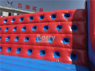 ইভেন্ট রেড জায়েন্ট আউটডোর Inflatable 5K বাধা কোর্স আরোহণ রান, Inflatable 5K বাধা