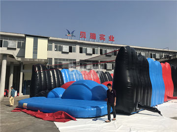 Inflatable 5K বাধা কোর্স রেস সফল ক্ষেত্রে প্রায় ব্যারি কাস্টমাইজড আকর্ষণীয় দৈত্য জাম্প