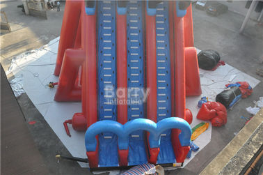 ক্রেজি ফ্যান Inflatable 5k রান শেষ লাইন, প্রাপ্তবয়স্কদের জন্য দৈত্য Inflatable Obstacle কোর্স