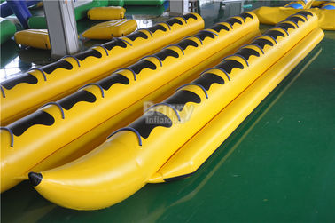 ভারি দায়িত্ব বাণিজ্যিক 8 ব্যক্তি বা কাস্টমাইজড পিভিসি Tarpaulin Inflatable কলা নৌকা টিউব