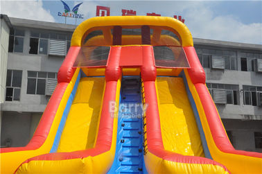 ALI বাণিজ্যিক Inflatable স্লাইড, বাচ্চাদের পার্টি জন্য ডবল লেন ইভেন্ট inflatable শুষ্ক স্লাইড