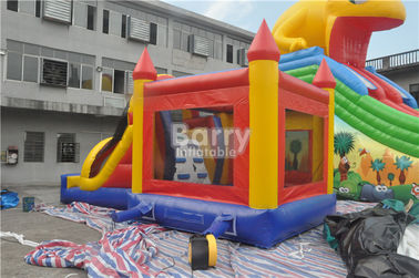 দৈত্য Inflatable কম্বো জাম্পিং Bouncy কাসল বাউন্স হাউস বাউন্সার স্লাইড খেলা